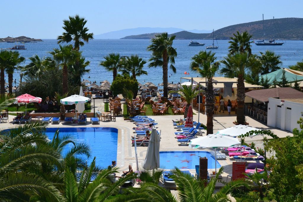 Nagi Beach Hotel Гумбет Экстерьер фото